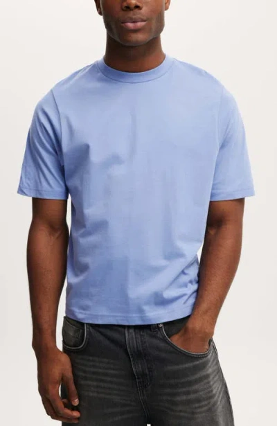 Cotton On Cropped Fit T-shirt In Blue