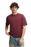 Cotton On Cropped Fit T-shirt In Burgundy