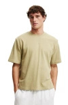 Cotton On Cropped Fit T-shirt In Elm Terry