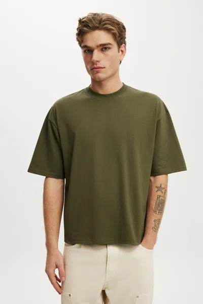 Cotton On Cropped Fit T-shirt In Green