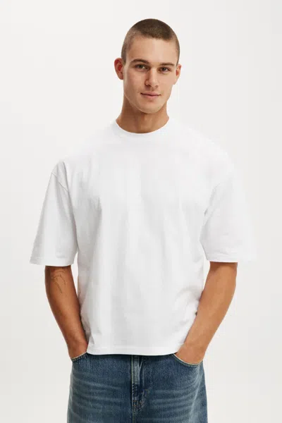 Cotton On Cropped Fit T-shirt In White
