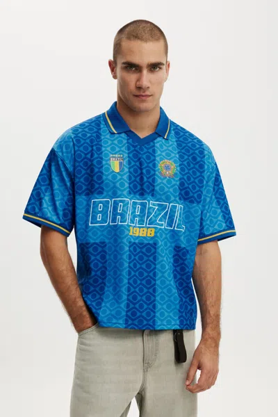 Cotton On Cropped Sports Jersey In Multi