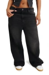 Cotton On Curvy Boyfriend Super Baggy Jean In Black
