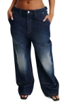 Cotton On Curvy Boyfriend Super Baggy Jean In Black