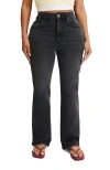 Cotton On Curvy Flare Jean In Black