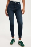 Cotton On Curvy High Stretch Skinny Jean In Eclipse Blue