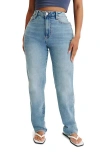 Cotton On Curvy Stretch Straight Jean In Blue