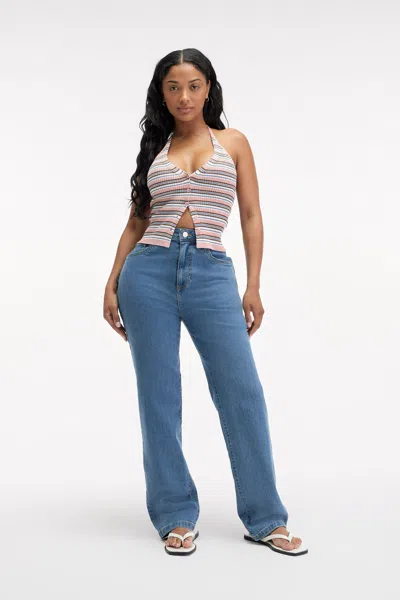 Cotton On Curvy Stretch Straight Jean In Gray
