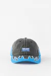 Cotton On Strap Back Dad Hat In Black/blue/vastel