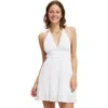 Cotton On Danielle Halter Sundress In White