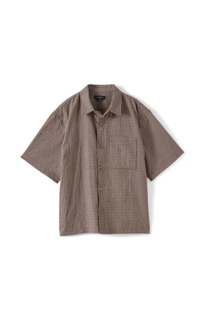 Cotton On Darcy Short Sleeve Shirt In Brown