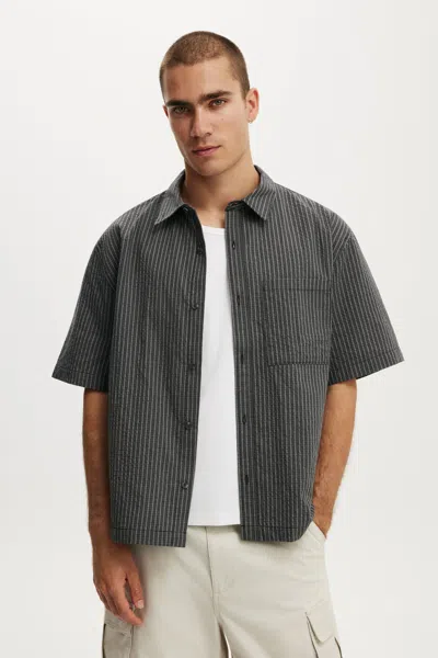 Cotton On Darcy Short Sleeve Shirt In Gray