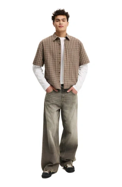 Cotton On Darcy Short Sleeve Shirt In Multi