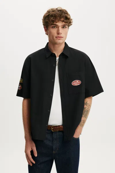 Cotton On Darcy Short Sleeve Shirt In Black