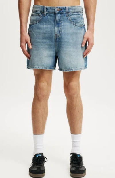 Cotton On Denim Short Short In Blue