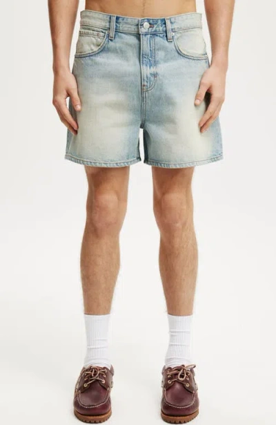 Cotton On Denim Short Short In Blue