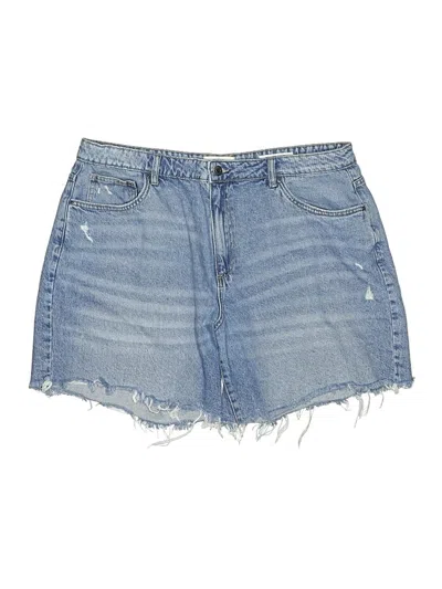 Pre-owned Cotton On Denim Shorts In Blue