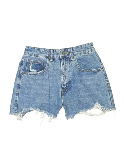 Pre-owned Cotton On Denim Shorts In Blue