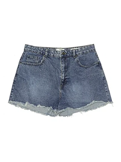Pre-owned Cotton On Denim Shorts In Blue