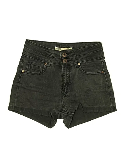 Pre-owned Cotton On Denim Shorts In Green