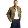Cotton On Denim Trucker Jacket In Tree Camo