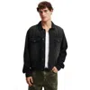 Cotton On Denim Trucker Jacket In Washed Black