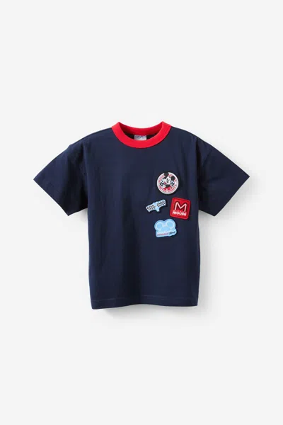 Cotton On Kids' Disney Mickey Racing Drop Shoulder Short Sleeve Tee In Brown