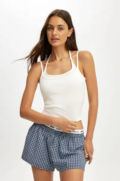 Cotton On Double Layer Cami In White