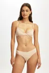 Cotton On Double Layer Underwire Bra In Multi