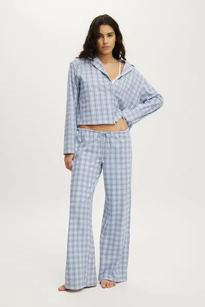 Cotton On Dreamy Soft Boxy Button Down Shirt In Blue
