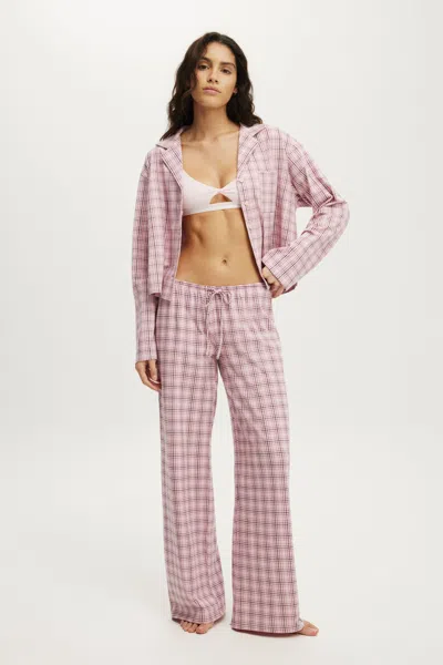 Cotton On Dreamy Soft Boxy Button Down Shirt In Purple