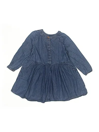 Pre-owned Cotton On Kids' Dress In Blue