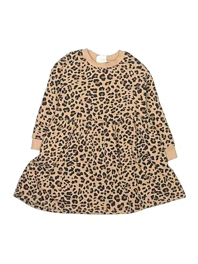 Pre-owned Cotton On Kids' Dress In Brown