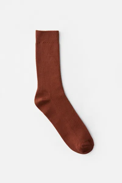 Cotton On Easy Sock In Brown