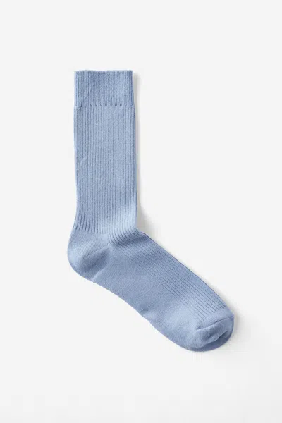 Cotton On Easy Sock In Dusty Blue