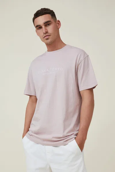 Cotton On Easy T-shirt In Dusty Blossom/osaka Tokyo