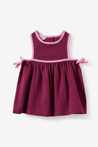 Cotton On Kids' Ellie Woven Dress In Brown