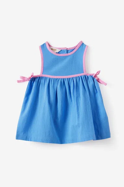 Cotton On Kids' Ellie Woven Dress In Blue
