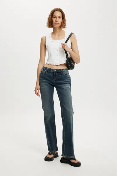 Cotton On Emily Ruffle Top In White