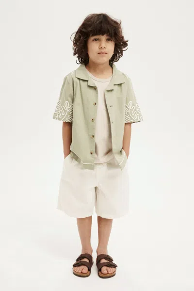 Cotton On Kids' Eric Easy Short In Brown