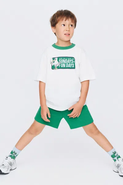 Cotton On Kids' Essentials Short In Deep Mint