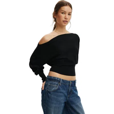 Cotton On Everfine Ls Batwing Knit In Multi