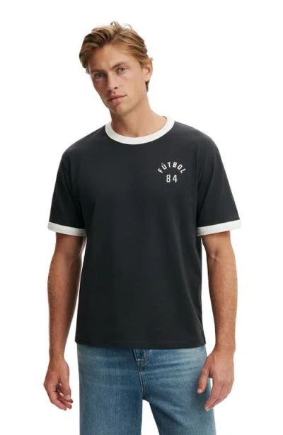 Cotton On Everyday Fit Graphic T-shirt In Black