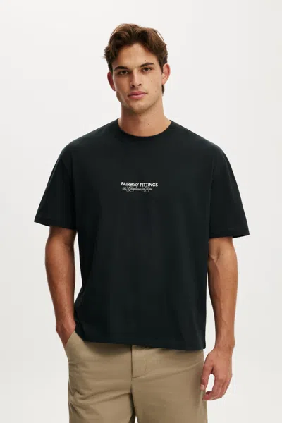 Cotton On Everyday Fit Graphic T-shirt In Black