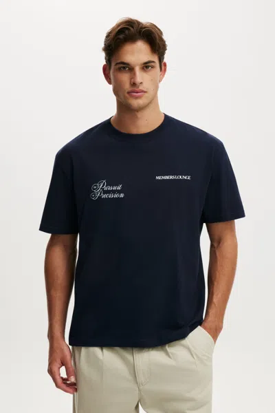Cotton On Everyday Fit Graphic T-shirt In Blue