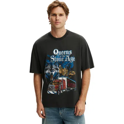 Cotton On Everyday Fit Music T-shirt In Blue