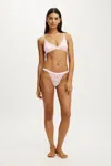Cotton On Everyday Lace G String Brief In Multi