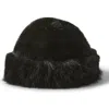 Cotton On Faux Fur Beanie In Black