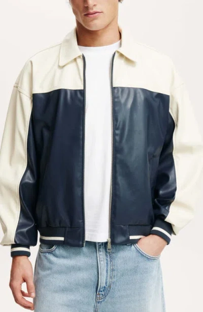 COTTON ON COTTON ON FAUX LEATHER WESTERN JACKET