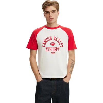 Cotton On Fitted Graphic T-shirt In Neutral